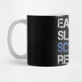 Eat Sleep Scrolling Repeat Funny Social Media Addict Mug